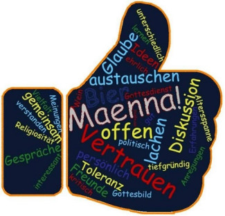 Wortwolke maenna!